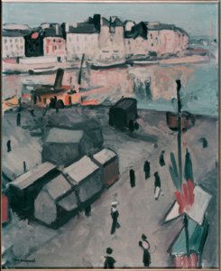 Le Havre havn av Albert Marquet