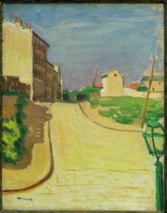 Gate med grønn lykt av Albert Marquet