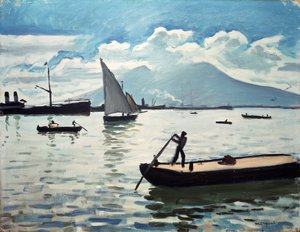 Napolibukten, 1909. av Albert Marquet