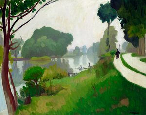 Marne ved Varenne-Saint-Hilaire av Albert Marquet
