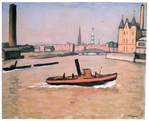 Hamburg havn, 1909.