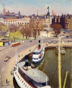 Stockholms havn av Albert Marquet