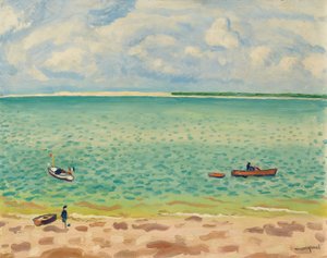 Stranden, Le Pyla av Albert Marquet