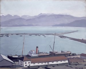 Utsikt ved Bougie, Alger av Albert Marquet