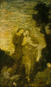 Florizel og Perdita, innen 1887. av Albert Pinkham Ryder
