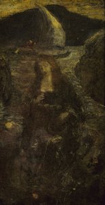 Passing Song, før 1902. av Albert Pinkham Ryder