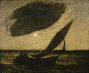 Under en sky, ca. 1900. av Albert Pinkham Ryder