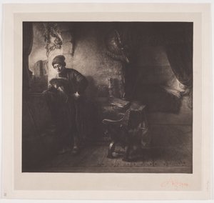 Ung leser mann av Albert Repholtz