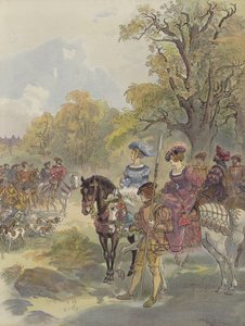 kongejakt av Albert Robida