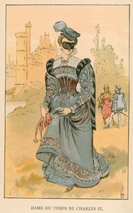 Lady of Time av Charles IX av Albert Robida