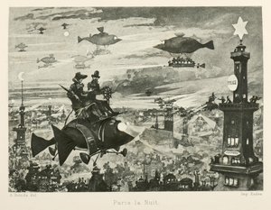 Paris om natten, det tjuende århundre, 1880.