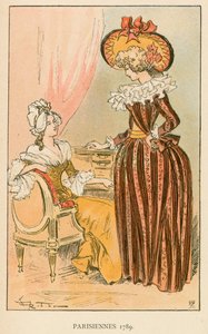Parisere 1789 av Albert Robida