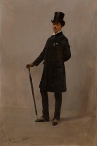 Harmoni i svart (olje på lerret)