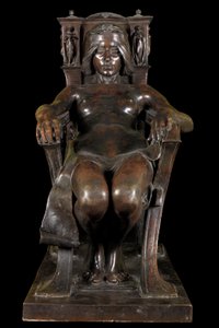 The Spirit of Contemplation (bronse) av Albert Toft