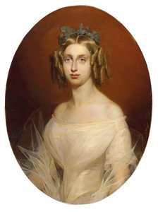Maria Theresa av Østerrike 1801-1855, dronning av Sardinia, første halvdel av 1800-tallet. av Albert Wagner