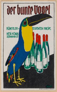Der bunte Vogel av Albert Weisgerber
