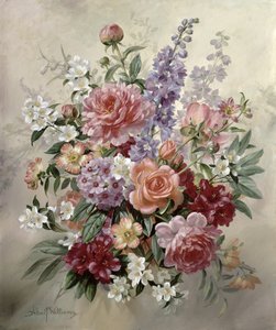 En høysommerbukett d av Albert Williams