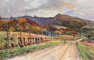 Rivington, nær Bolton (farge litho)