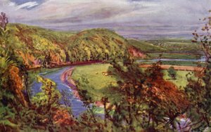 The Horseshoe Bend, Redscar (farge litho)
