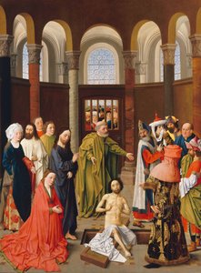 The Raising of Lazarus, ca 1455 av Albert van Ouwater
