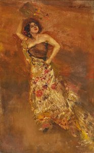 Den spanske danseren Caroline Otèro som Carmen.