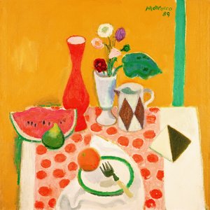 Vannmelon, fiken og tunisisk flis
