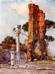 Flavisk basilika på Palatinen av Alberto Pisa