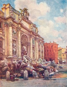 Trevifontenen, c1905 av Alberto Pisa