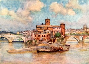 Island of the Tiber - Isola Sacra av Alberto Pisa
