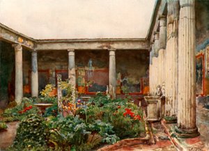 Peristyle av huset til Vettii