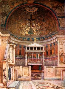 San Clemente, Choir and Tribune of Upper Church