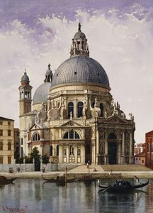 Santa Maria della Salute, Venezia av Alberto Prosdocini or Prosdocimi