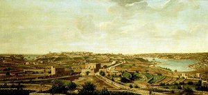 Utsikt over Valletta, Malta