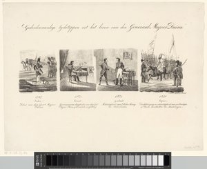 Tegneserie om general Daine Minneverdige tider i livet til generalmajor Daine (tittel på objekt)