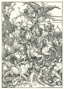 The Four Horsemen of the Apocalypse (gravering)