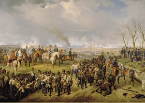Feltmarskalk Radetzky under slaget ved Novara … (maleri på lerret)