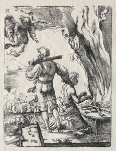 Abrahams offer av Albrecht Altdorfer