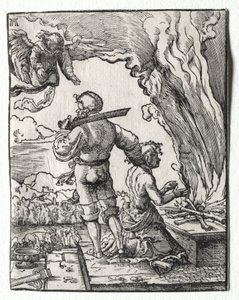 Abrahams offer av Albrecht Altdorfer