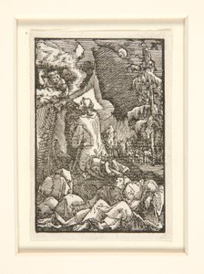 Agony in the Garden, fra serien The Fall and Redemption of Man av Albrecht Altdorfer