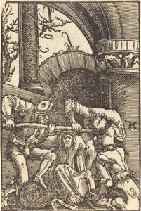 Kristus kronet med torner av Albrecht Altdorfer