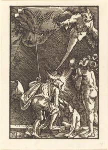 Kristus stiger ned til helvete av Albrecht Altdorfer