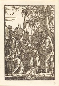 Kristus spikret til korset av Albrecht Altdorfer