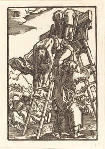 Kristus tatt ned fra korset av Albrecht Altdorfer