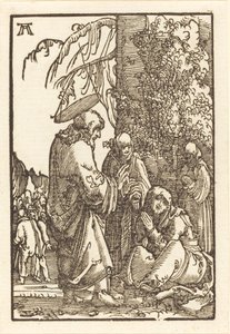 Kristus tar avskjed med Maria før lidenskapen av Albrecht Altdorfer