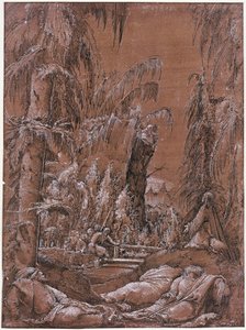 Kristus på Oljeberget av Albrecht Altdorfer