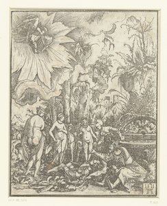 Paris sin drøm Paris-dommen av Albrecht Altdorfer
