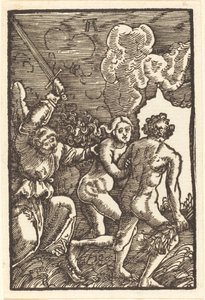 Utvisning fra paradis av Albrecht Altdorfer