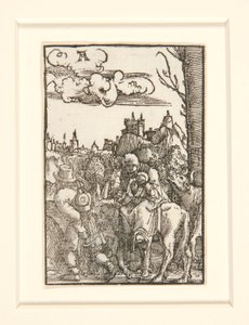 Flykt inn i Egypt, fra menneskets fall og forløsning av Albrecht Altdorfer