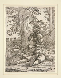 Jael og Sisera av Albrecht Altdorfer