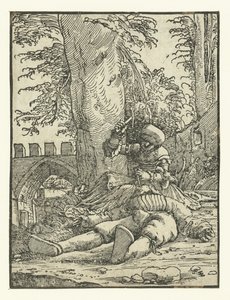 Jael dreper Sisera av Albrecht Altdorfer